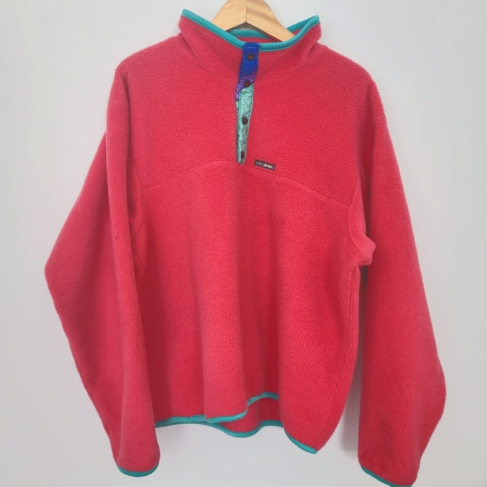 Vintage 90s Louis Garneau Oversized Fleece